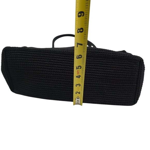 The SAK Elliot Lucca Collection Handback Black Crotchet Shoulder Bag Purse - Picture 9 of 15